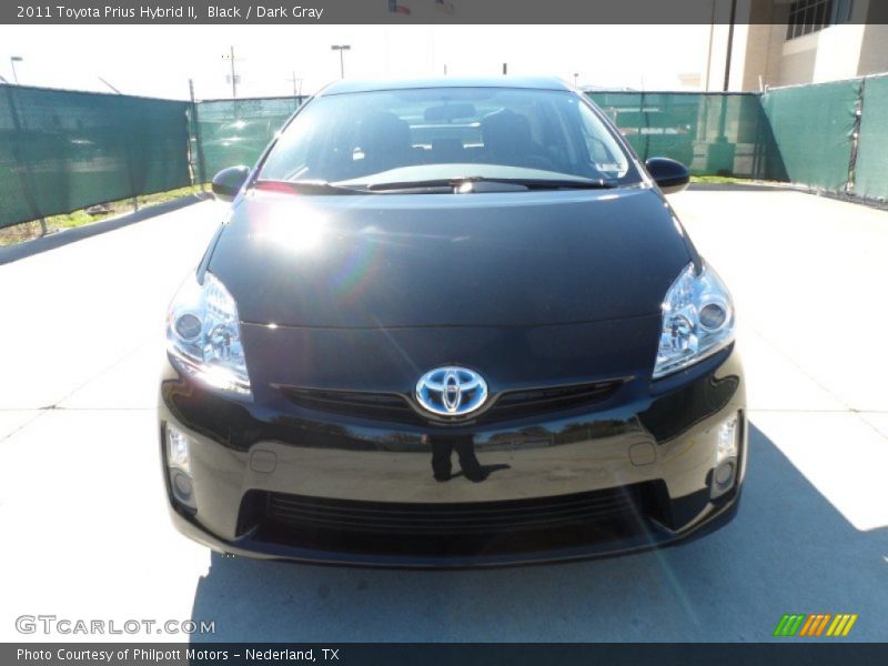 Black / Dark Gray 2011 Toyota Prius Hybrid II