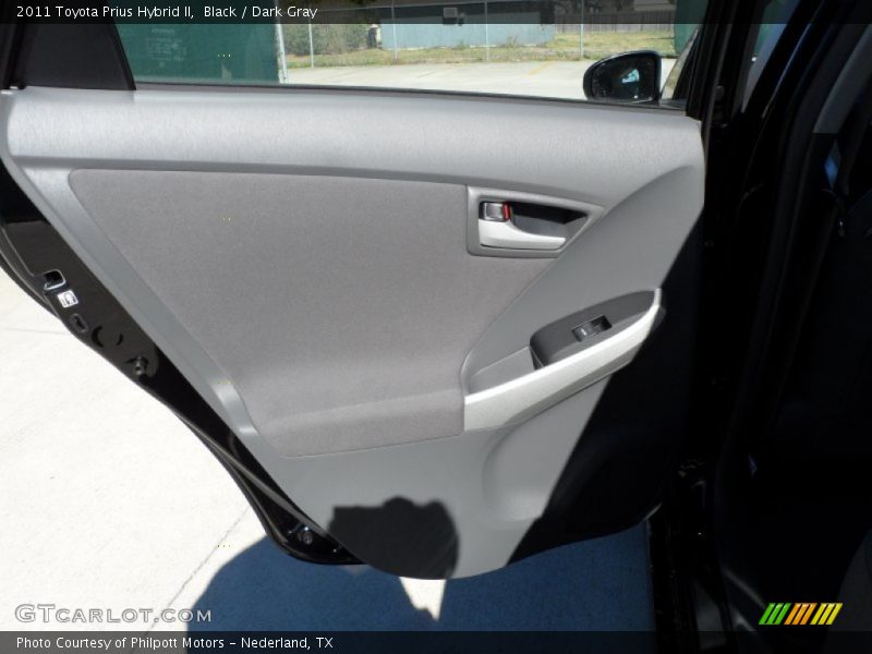 Black / Dark Gray 2011 Toyota Prius Hybrid II