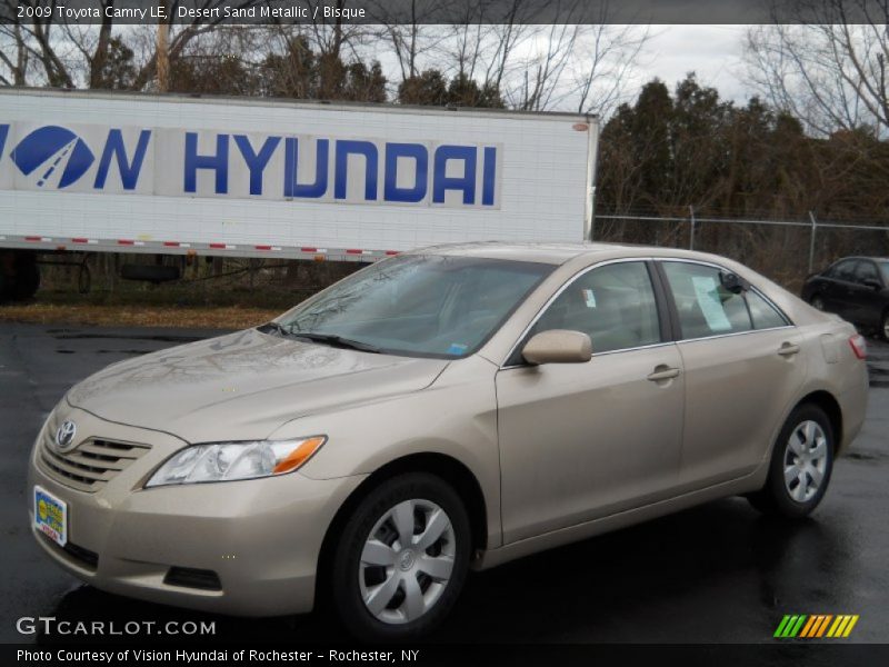 Desert Sand Metallic / Bisque 2009 Toyota Camry LE