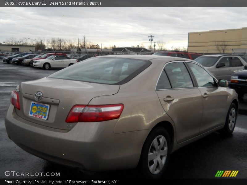 Desert Sand Metallic / Bisque 2009 Toyota Camry LE
