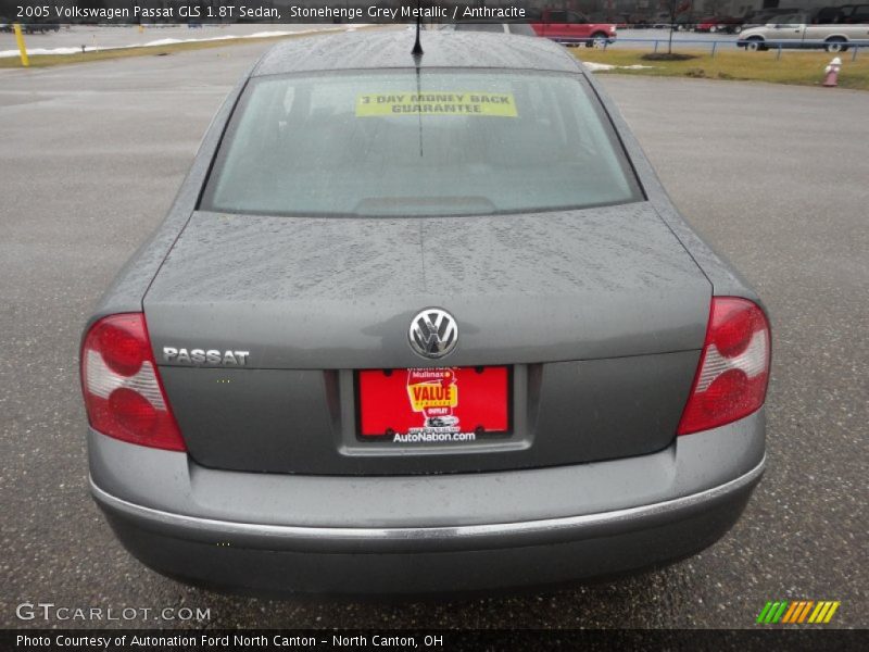 Stonehenge Grey Metallic / Anthracite 2005 Volkswagen Passat GLS 1.8T Sedan