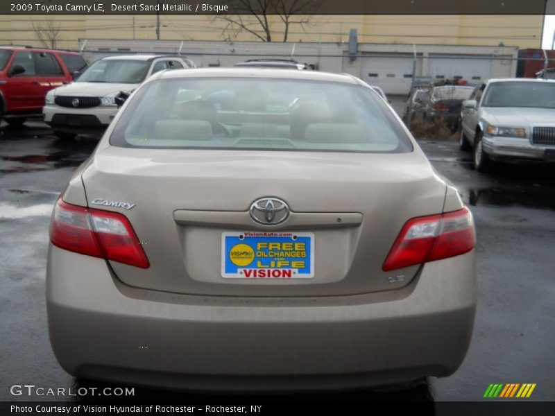 Desert Sand Metallic / Bisque 2009 Toyota Camry LE