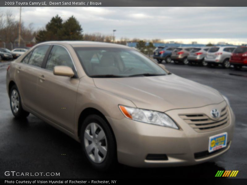 Desert Sand Metallic / Bisque 2009 Toyota Camry LE