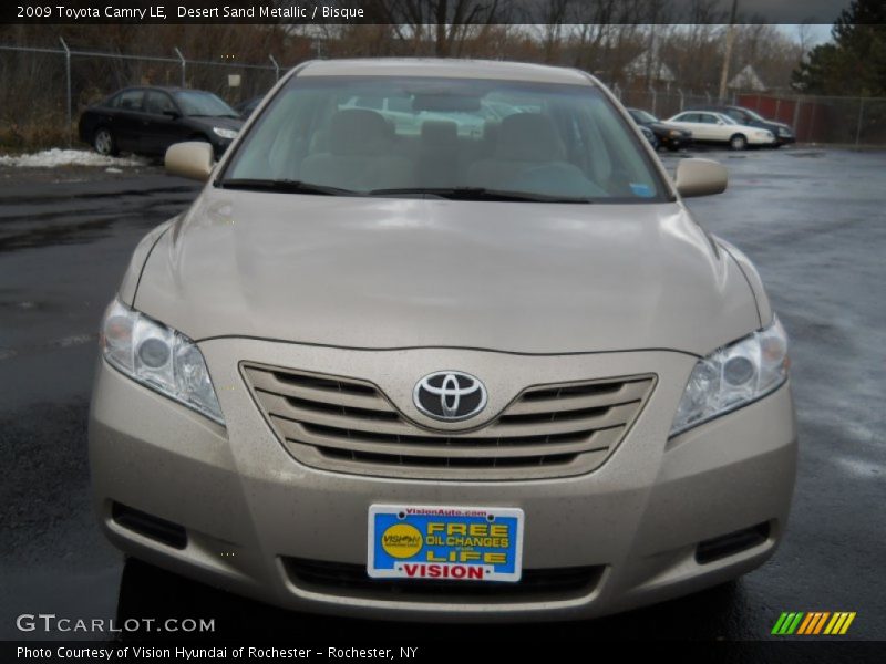 Desert Sand Metallic / Bisque 2009 Toyota Camry LE