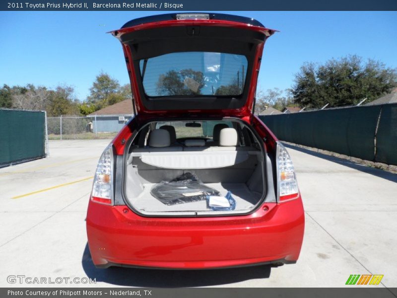 Barcelona Red Metallic / Bisque 2011 Toyota Prius Hybrid II