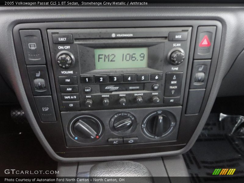 Stonehenge Grey Metallic / Anthracite 2005 Volkswagen Passat GLS 1.8T Sedan