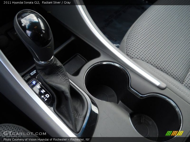 Radiant Silver / Gray 2011 Hyundai Sonata GLS