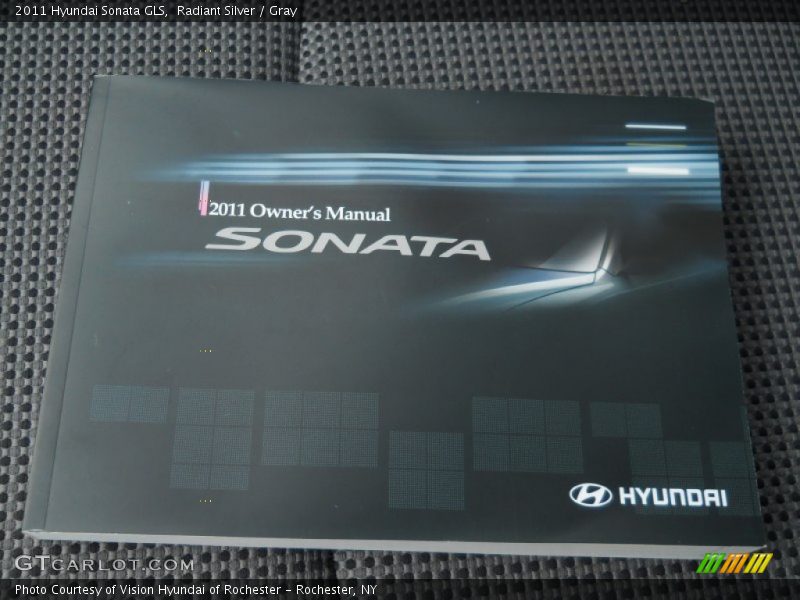 Radiant Silver / Gray 2011 Hyundai Sonata GLS
