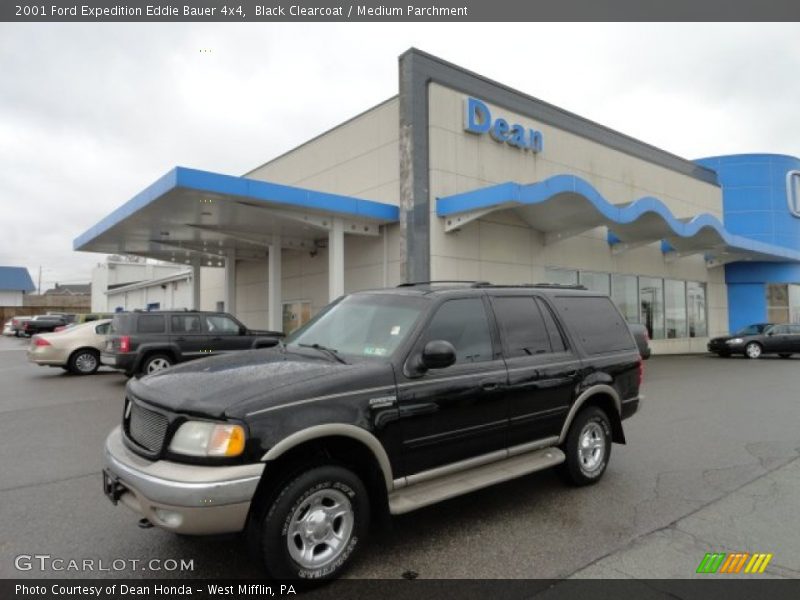 Black Clearcoat / Medium Parchment 2001 Ford Expedition Eddie Bauer 4x4