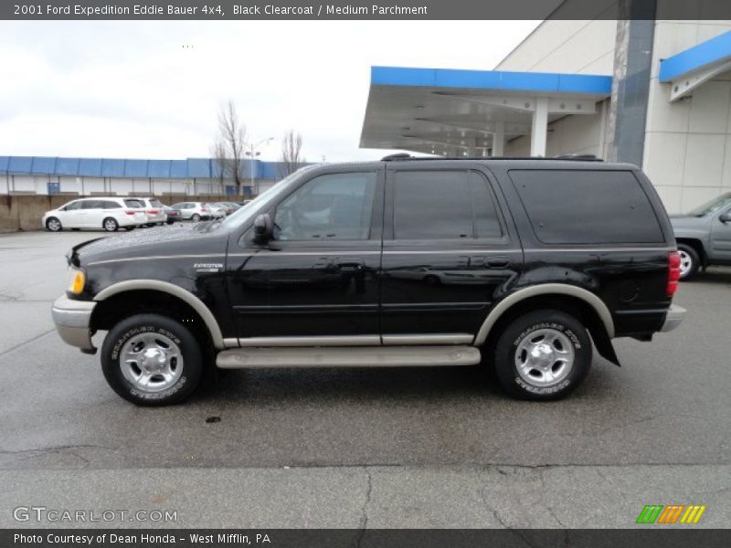 Black Clearcoat / Medium Parchment 2001 Ford Expedition Eddie Bauer 4x4