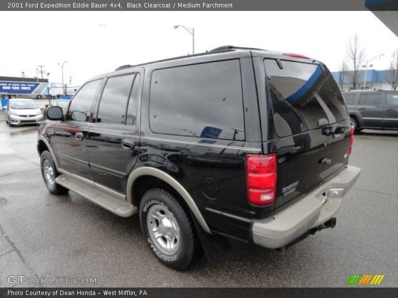 Black Clearcoat / Medium Parchment 2001 Ford Expedition Eddie Bauer 4x4