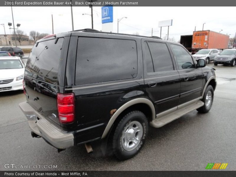 Black Clearcoat / Medium Parchment 2001 Ford Expedition Eddie Bauer 4x4