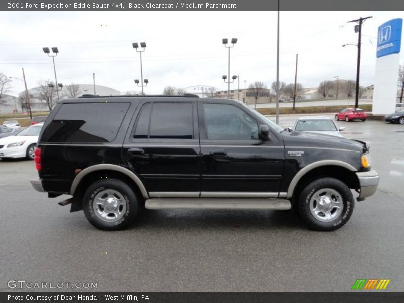 Black Clearcoat / Medium Parchment 2001 Ford Expedition Eddie Bauer 4x4