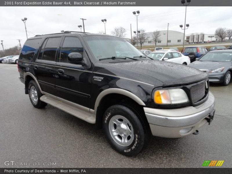 Black Clearcoat / Medium Parchment 2001 Ford Expedition Eddie Bauer 4x4