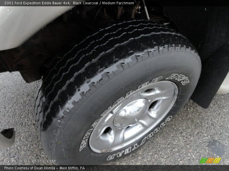 Black Clearcoat / Medium Parchment 2001 Ford Expedition Eddie Bauer 4x4