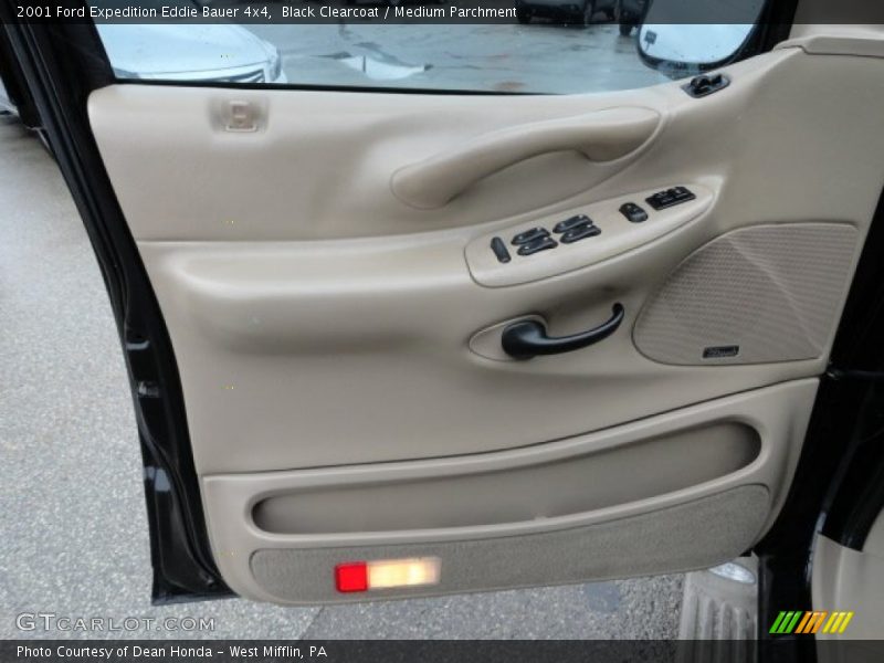 Black Clearcoat / Medium Parchment 2001 Ford Expedition Eddie Bauer 4x4