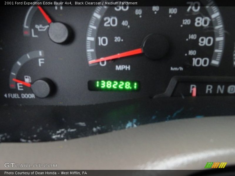 Black Clearcoat / Medium Parchment 2001 Ford Expedition Eddie Bauer 4x4