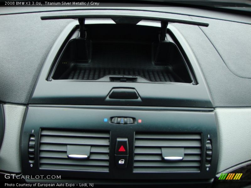 Titanium Silver Metallic / Grey 2008 BMW X3 3.0si