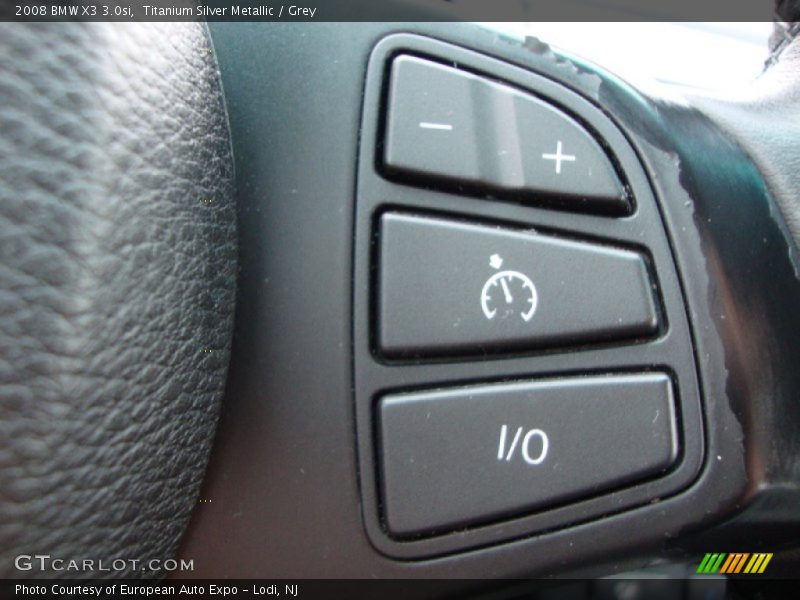 Titanium Silver Metallic / Grey 2008 BMW X3 3.0si