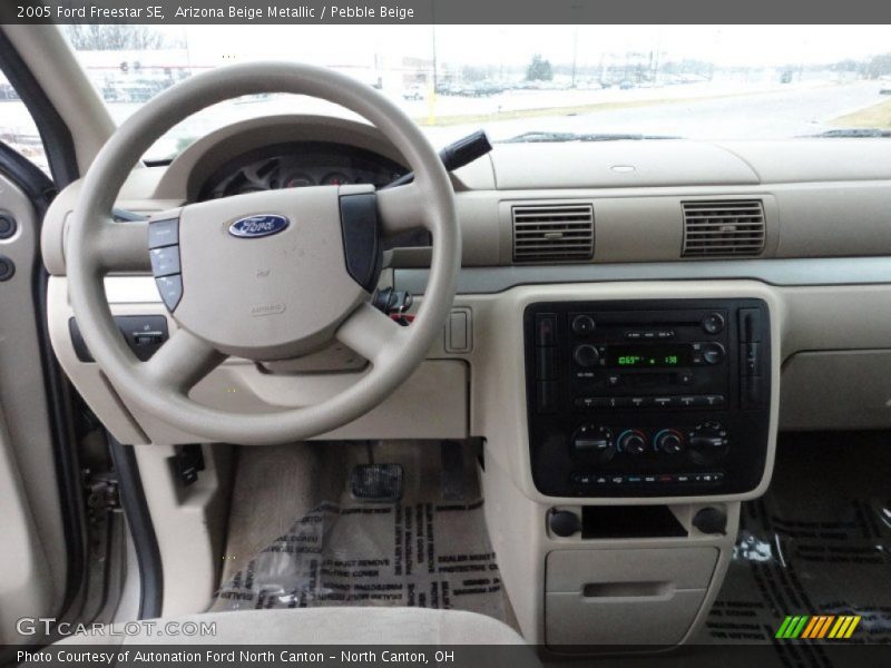 Arizona Beige Metallic / Pebble Beige 2005 Ford Freestar SE