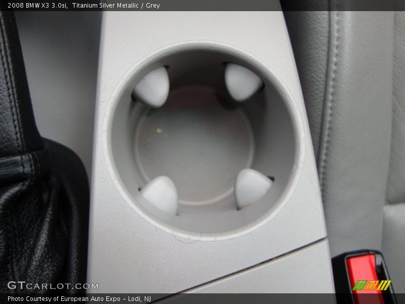 Titanium Silver Metallic / Grey 2008 BMW X3 3.0si