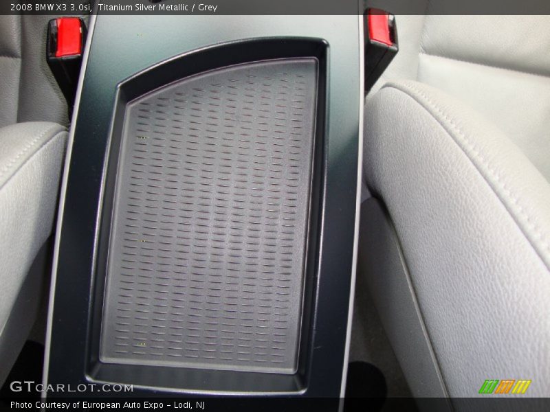 Titanium Silver Metallic / Grey 2008 BMW X3 3.0si