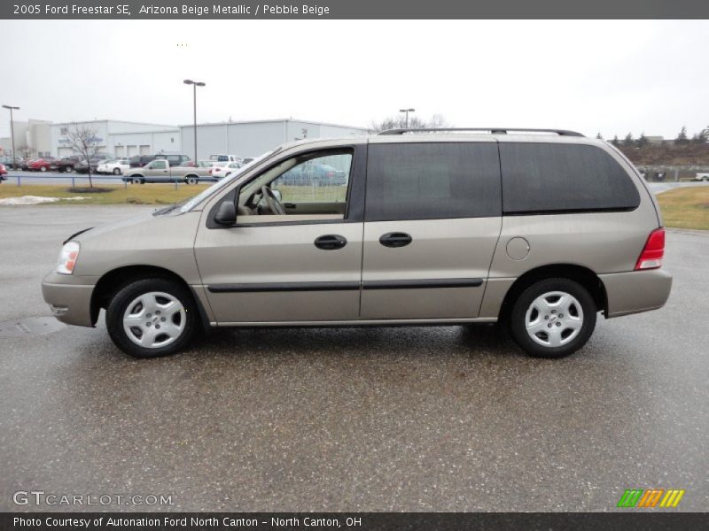 Arizona Beige Metallic / Pebble Beige 2005 Ford Freestar SE