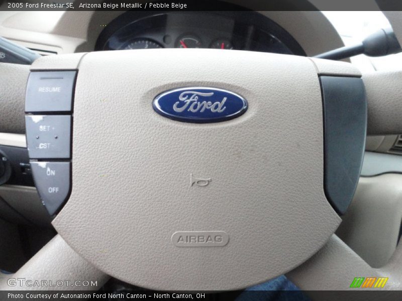 Arizona Beige Metallic / Pebble Beige 2005 Ford Freestar SE