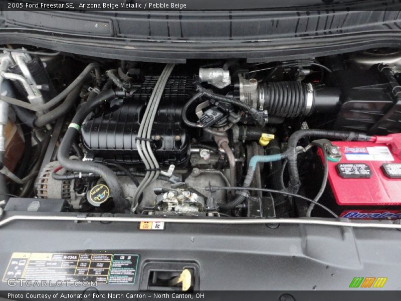 Arizona Beige Metallic / Pebble Beige 2005 Ford Freestar SE