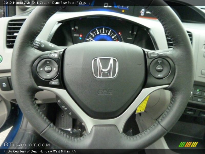  2012 Civic EX-L Coupe Steering Wheel