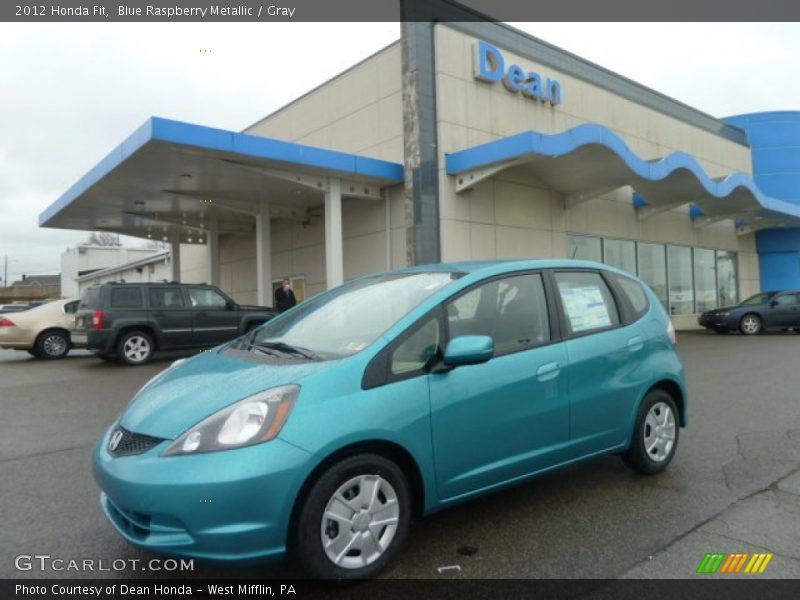 Blue Raspberry Metallic / Gray 2012 Honda Fit