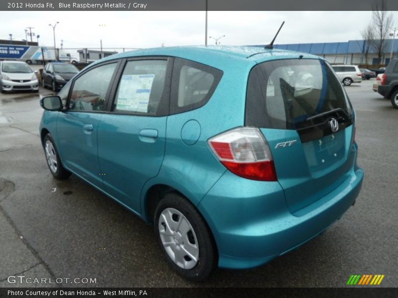  2012 Fit  Blue Raspberry Metallic