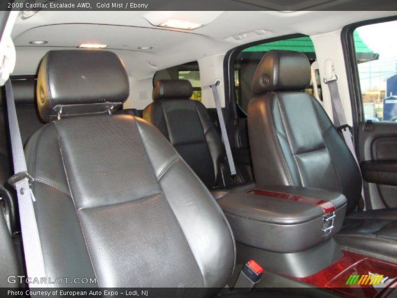 Gold Mist / Ebony 2008 Cadillac Escalade AWD