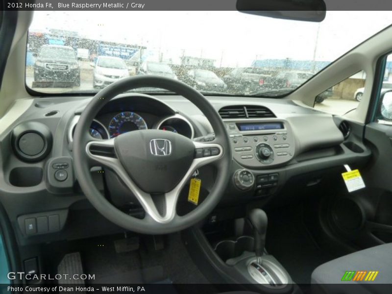 Dashboard of 2012 Fit 