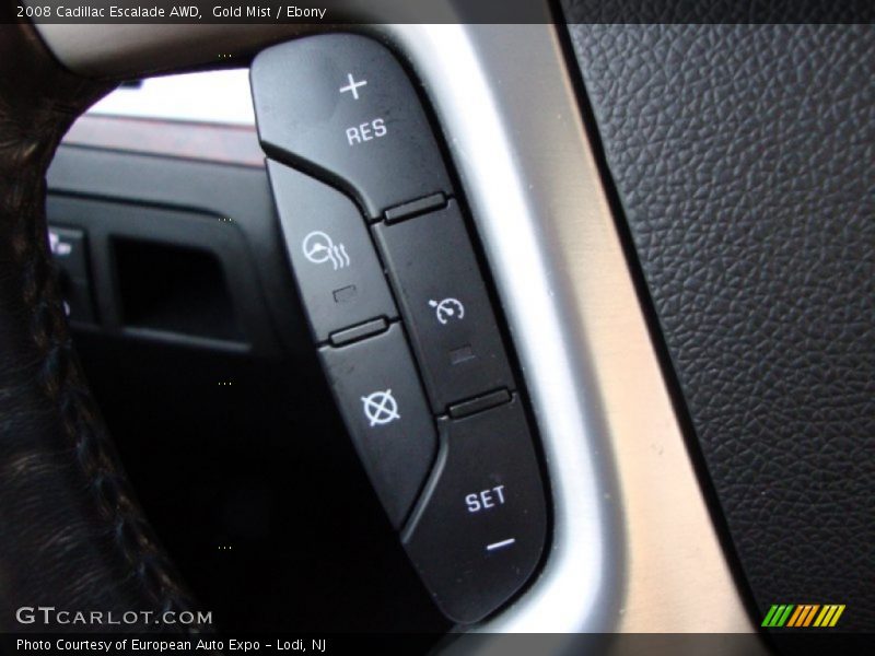 Gold Mist / Ebony 2008 Cadillac Escalade AWD