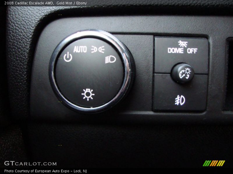 Gold Mist / Ebony 2008 Cadillac Escalade AWD