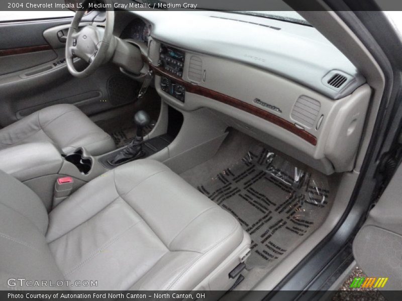 Medium Gray Metallic / Medium Gray 2004 Chevrolet Impala LS