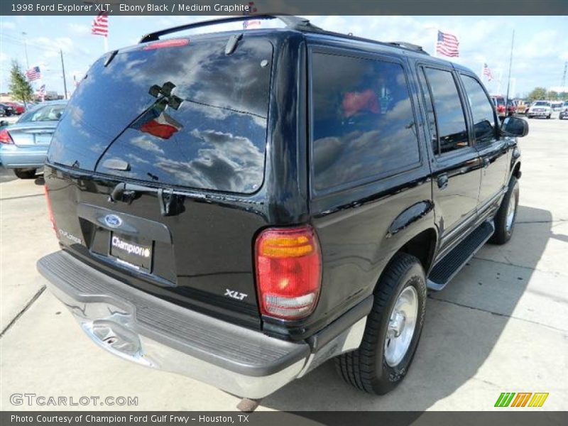 Ebony Black / Medium Graphite 1998 Ford Explorer XLT