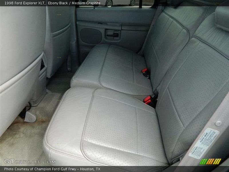 Ebony Black / Medium Graphite 1998 Ford Explorer XLT