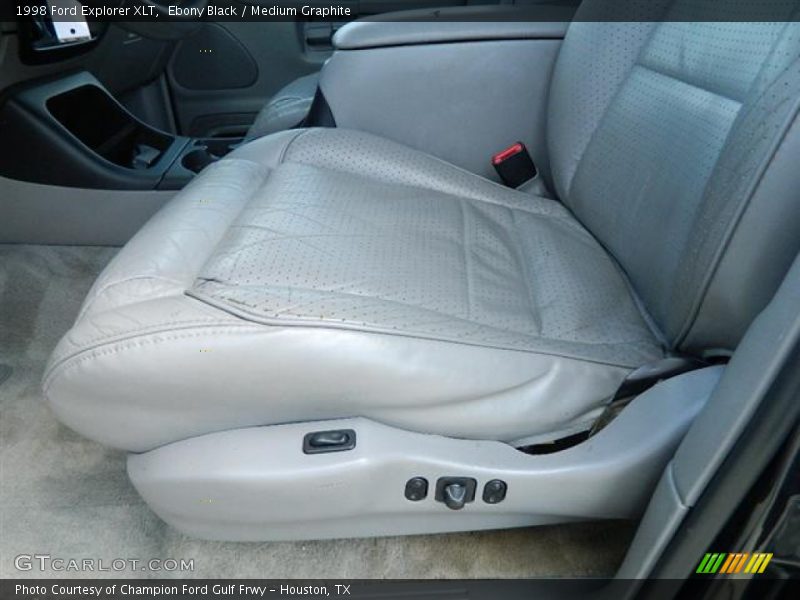 Ebony Black / Medium Graphite 1998 Ford Explorer XLT