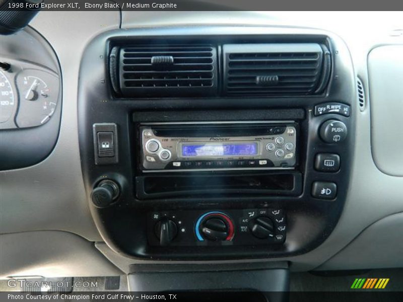 Ebony Black / Medium Graphite 1998 Ford Explorer XLT
