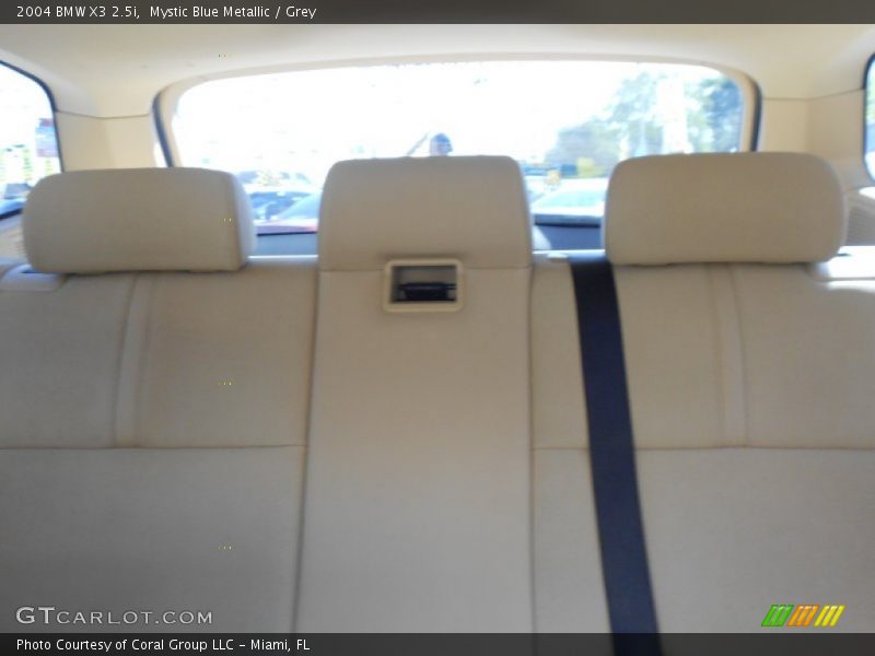 Mystic Blue Metallic / Grey 2004 BMW X3 2.5i