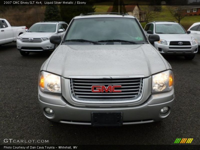 Liquid Silver Metallic / Ebony 2007 GMC Envoy SLT 4x4