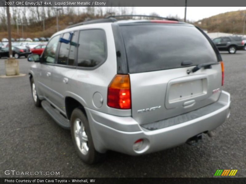 Liquid Silver Metallic / Ebony 2007 GMC Envoy SLT 4x4