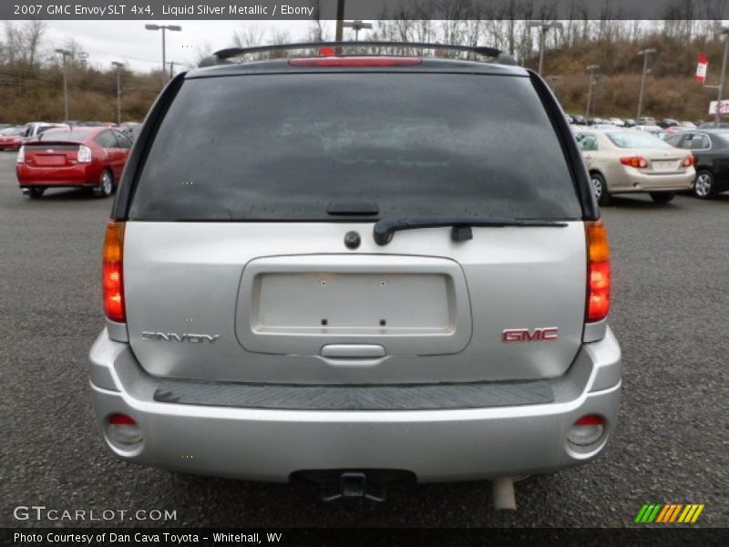 Liquid Silver Metallic / Ebony 2007 GMC Envoy SLT 4x4