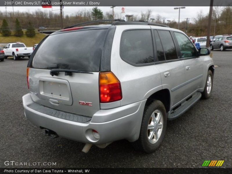 Liquid Silver Metallic / Ebony 2007 GMC Envoy SLT 4x4