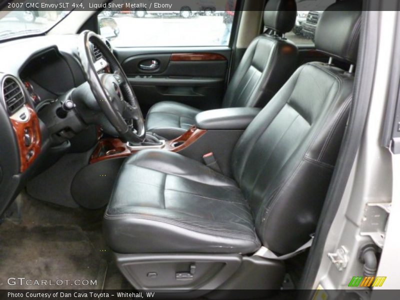 Liquid Silver Metallic / Ebony 2007 GMC Envoy SLT 4x4