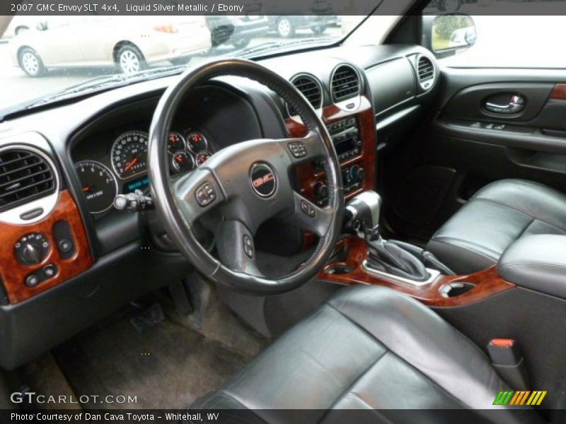 Liquid Silver Metallic / Ebony 2007 GMC Envoy SLT 4x4