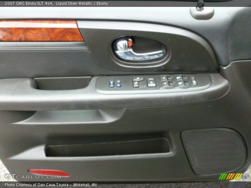 Liquid Silver Metallic / Ebony 2007 GMC Envoy SLT 4x4