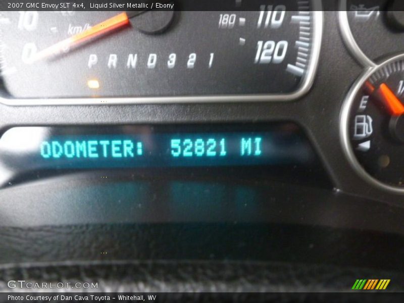 Liquid Silver Metallic / Ebony 2007 GMC Envoy SLT 4x4